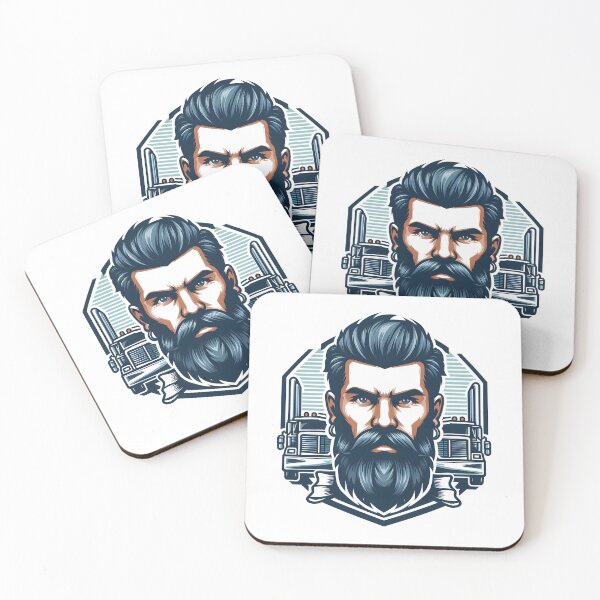 Item preview, Beard man for handsome and fashionable persons designed and sold by vectorillus.