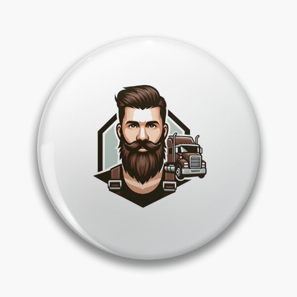 Item preview, Beard man for handsome and fashionable persons designed and sold by vectorillus.