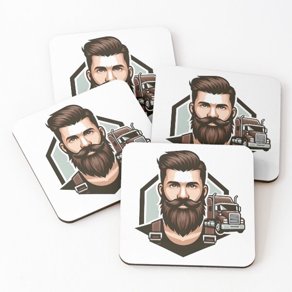 Item preview, Beard man for handsome and fashionable persons designed and sold by vectorillus.