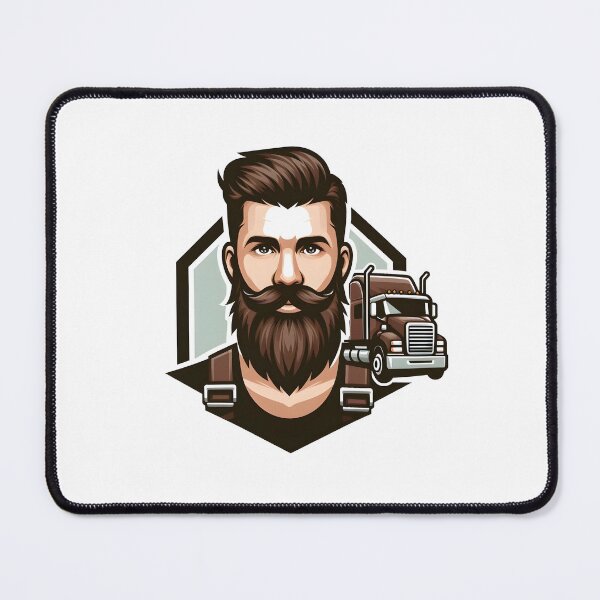 Item preview, Beard man for handsome and fashionable persons designed and sold by vectorillus.