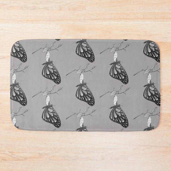 Item preview,  Butterfly Emerging from Cocoon - butterfly black and white designed and sold by abeautifulife.