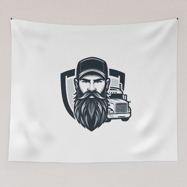 Item preview, Beard man for handsome and fashionable persons designed and sold by vectorillus.