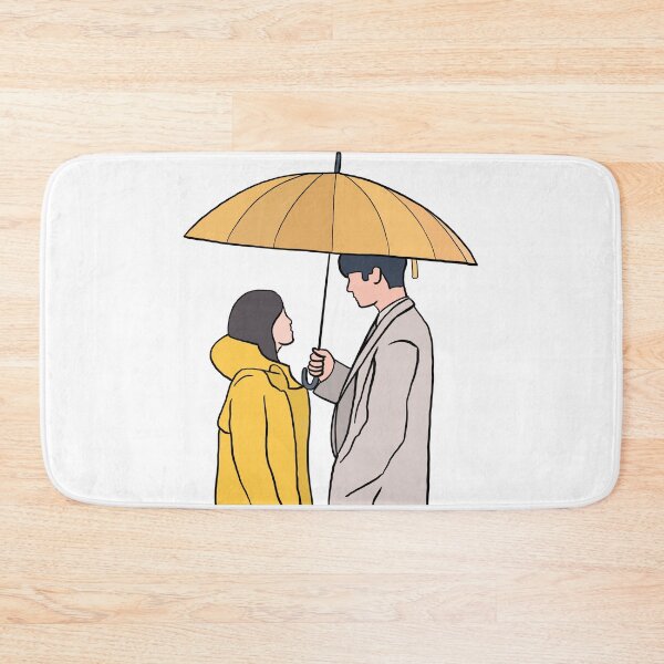Item preview, Business proposal kdrama fanart,business proposal umbrella rain scene designed and sold by vyascreations.