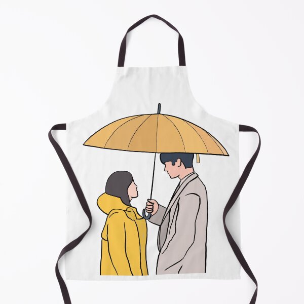 Item preview, Business proposal kdrama fanart,business proposal umbrella rain scene designed and sold by vyascreations.