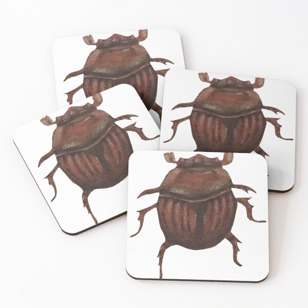Item preview, brown beetle designed and sold by kaitlynyaru.art.