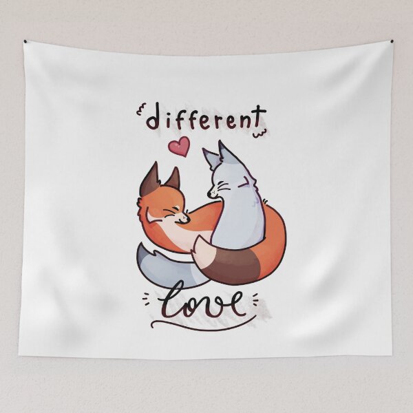 Item preview, Valentine's day Foxes designed and sold by Ni-Art-Shop.