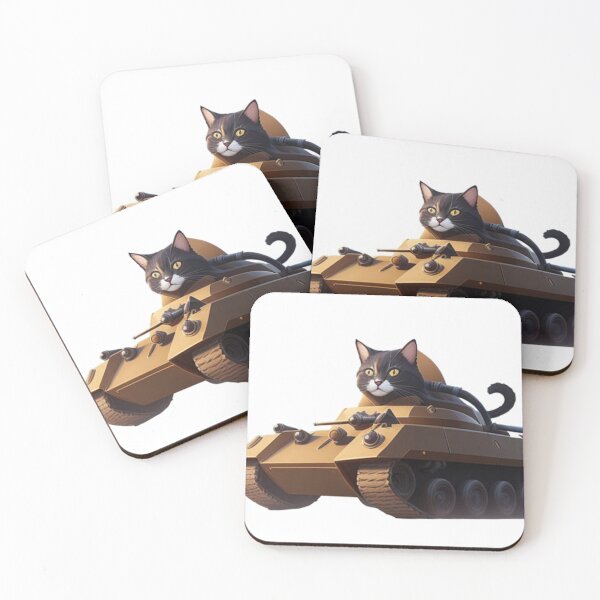 Item preview, war cat designed and sold by MeowWearHop.