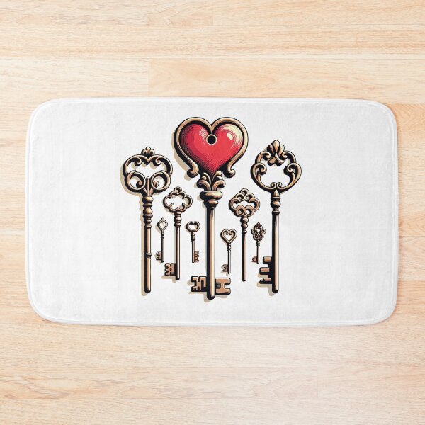 Item preview, Vintage Love Keys - Unlocking the Heart’s Mystery designed and sold by SADStyleDesigns.