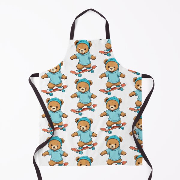 Item preview, A Cute bear Playing skateboard designed and sold by chathai.