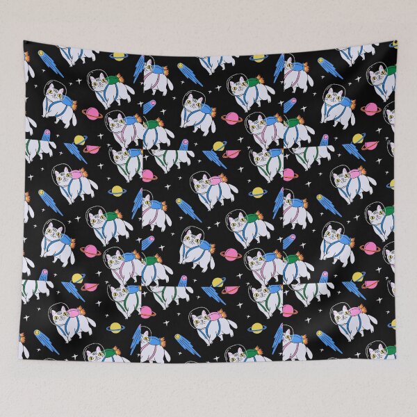 Item preview, cute kitten in space  designed and sold by rawat401.