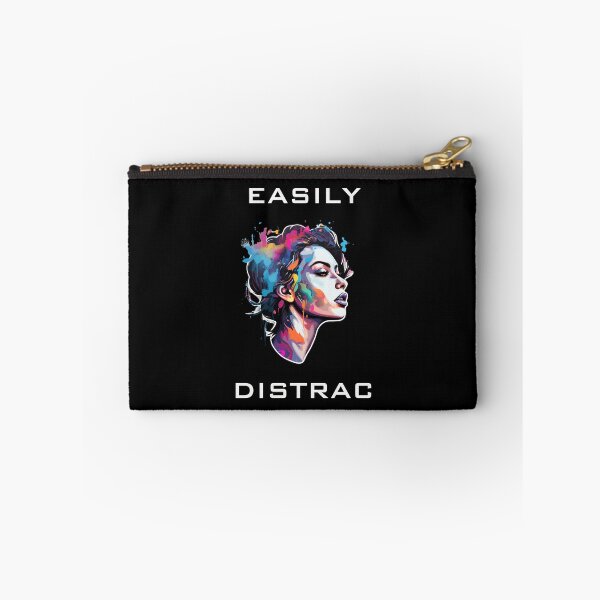 Item preview, Easily Distrac Woman designed and sold by Designed-By-KC.