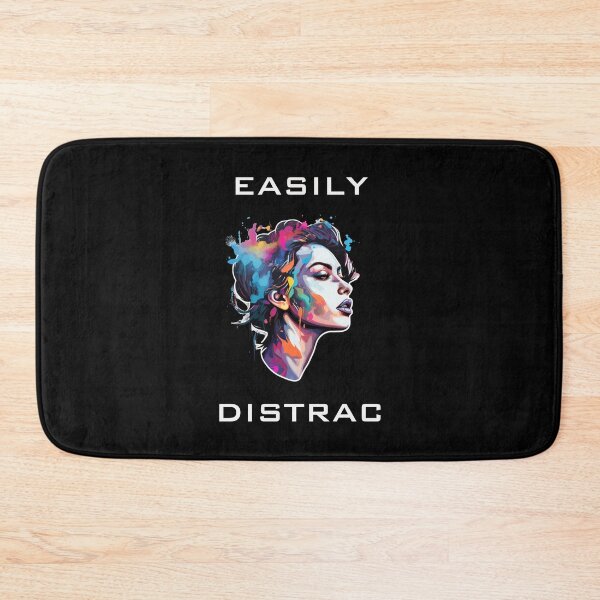 Item preview, Easily Distrac Woman designed and sold by Designed-By-KC.