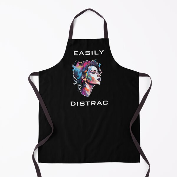 Item preview, Easily Distrac Woman designed and sold by Designed-By-KC.
