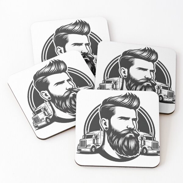 Item preview, Beard man for handsome and fashionable persons designed and sold by vectorillus.