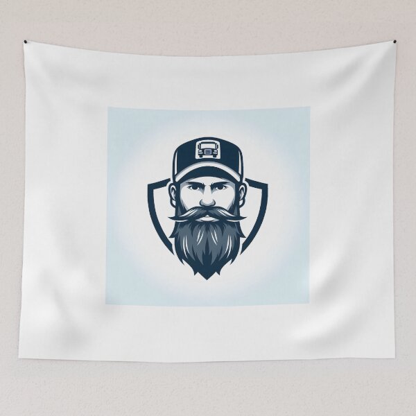 Item preview, Beard man for handsome and fashionable persons designed and sold by vectorillus.