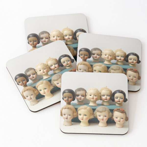 Item preview, Colleection of 1920s Doll Heads designed and sold by Shelly Little.