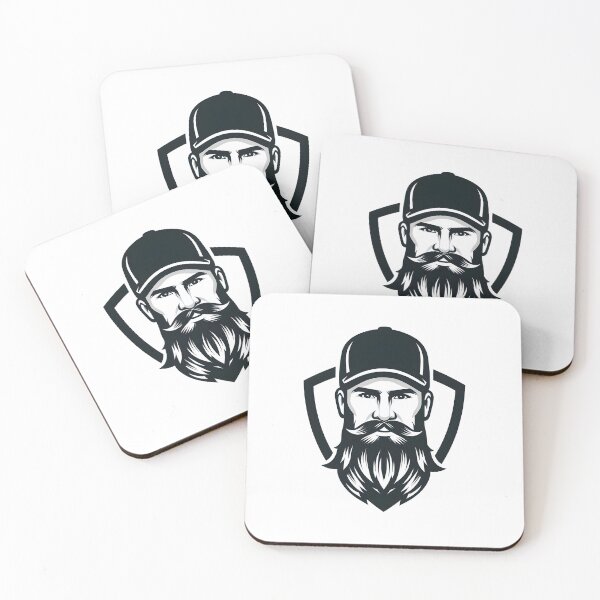 Item preview, Beard man for handsome and fashionable persons designed and sold by vectorillus.