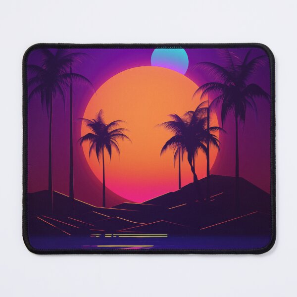 Item preview, Celestial Horizon Harmony: Aesthetic Retrowave Dreams designed and sold by Mullet Monkey.