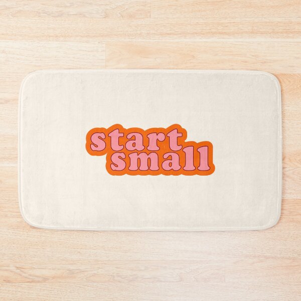 Item preview, Start Small | Motivational small step -  designed and sold by PurpleLoveStore.