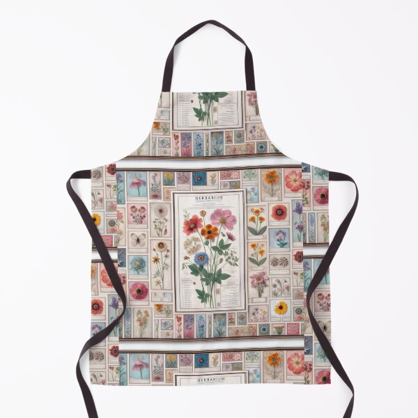 Item preview, whimsical herbarium designed and sold by Dominika Farkašová.