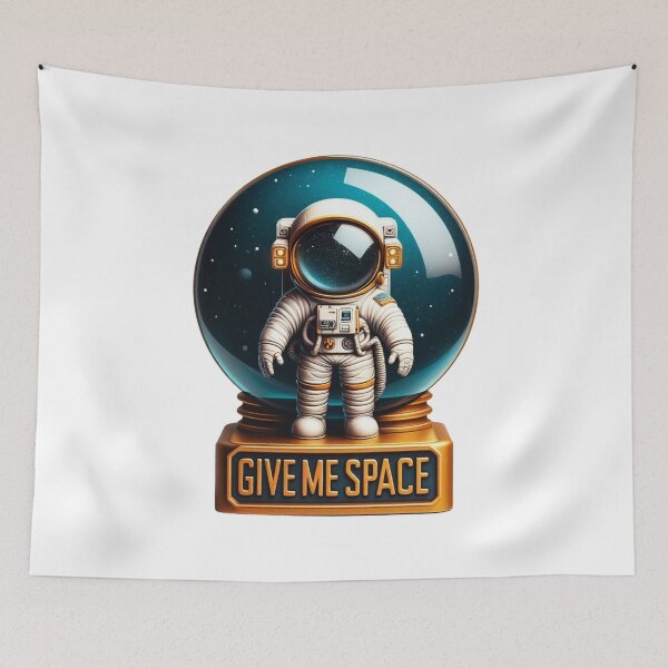 Item preview, Give me space, funny astronaut designed and sold by wittyprinttop.