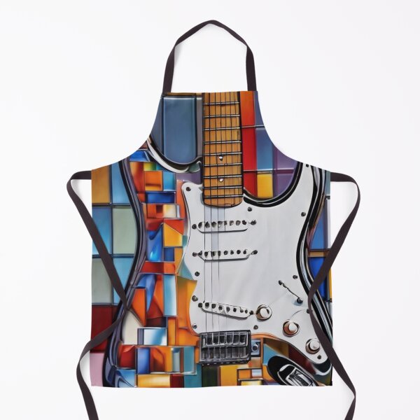 Item preview, Guitarra estilo Strat de vidrio con azulejos designed and sold by shutterrudder.