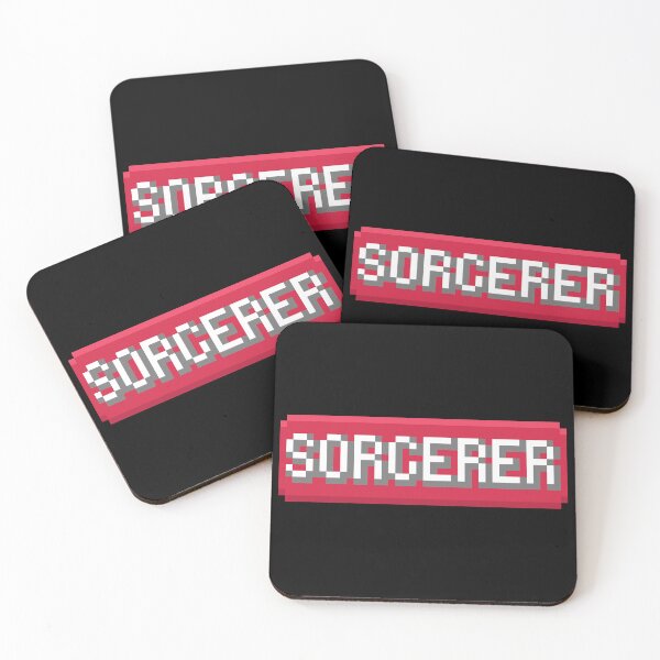 Item preview, Sorcerer Class type tag designed and sold by You-Bloody-Rock.