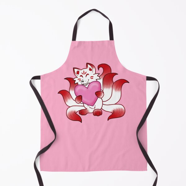 Item preview, Red Kitsune Valentine's Day Heart designed and sold by Zphal.