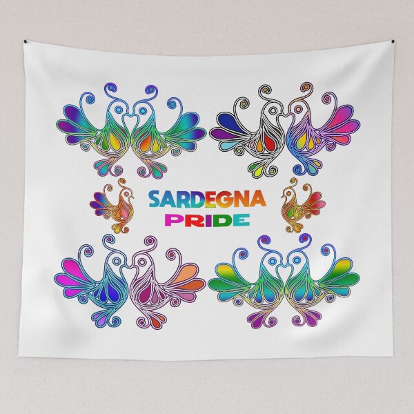 Item preview, Sardegna Sardinia - Pavoncella - Lapwing - Pride Edition designed and sold by miskaralise.