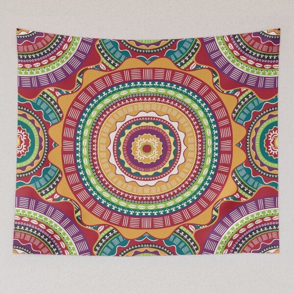 Item preview, African Essence: Tribal-Inspired Seamless Fabric Pattern for Unique Apparel & Decor" designed and sold by Bewthanaporn.