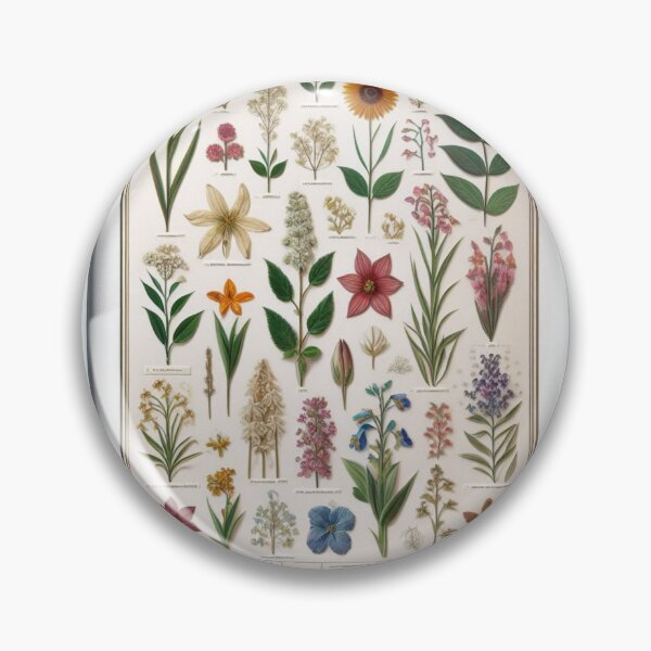 Item preview, vintage herbarium treasury designed and sold by Dominika Farkašová.