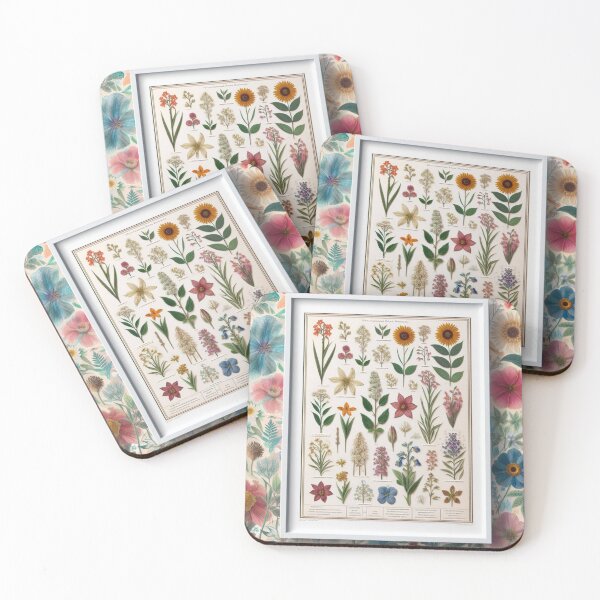 Item preview, vintage herbarium treasury designed and sold by Dominika Farkašová.