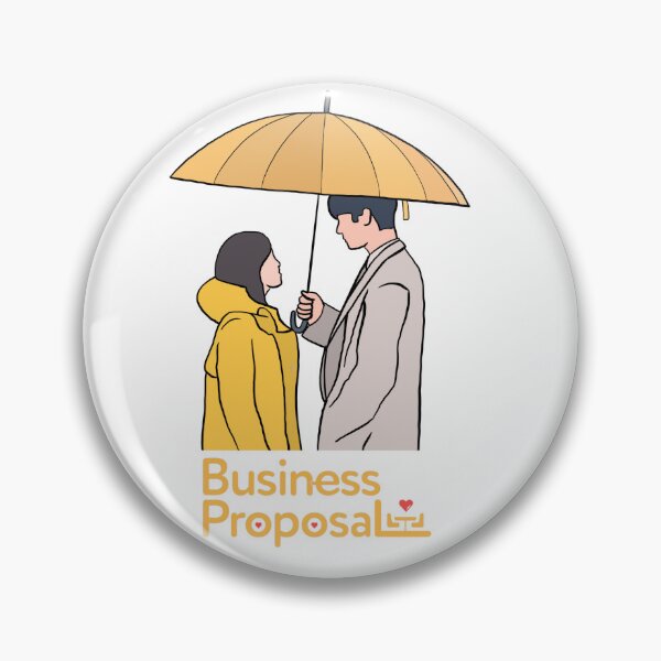 Item preview, Business proposal kdrama fanart,business proposal umbrella rain scene designed and sold by vyascreations.
