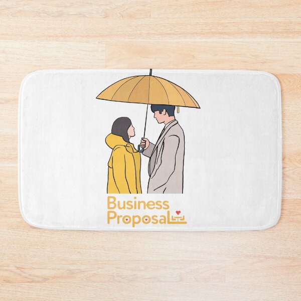 Item preview, Business proposal kdrama fanart,business proposal umbrella rain scene designed and sold by vyascreations.