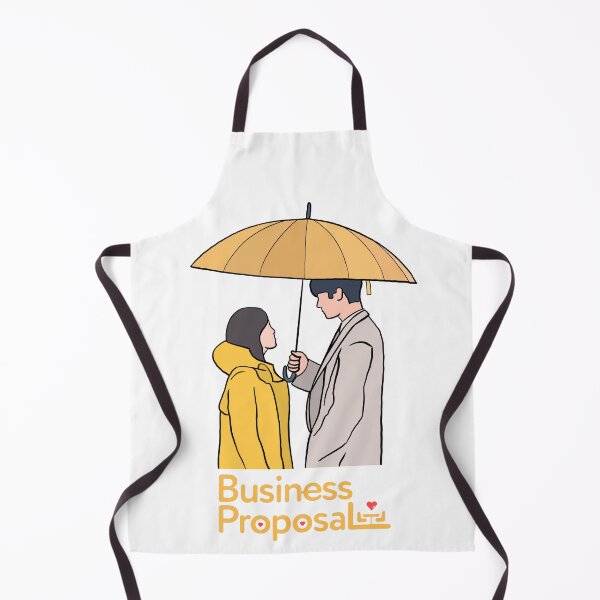 Item preview, Business proposal kdrama fanart,business proposal umbrella rain scene designed and sold by vyascreations.