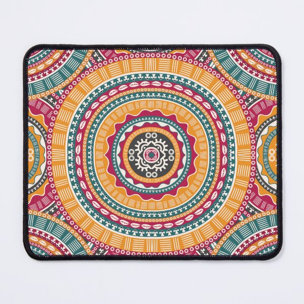 Item preview,  "African Majesty: Vibrant Tribal-Inspired Seamless Fabric Pattern" designed and sold by Bewthanaporn.