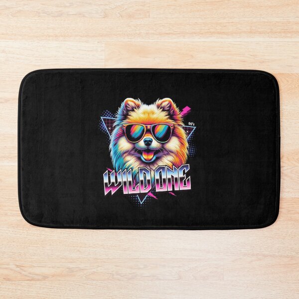 Item preview, Wild One Pomeranian Dog designed and sold by RedDesignSyc.