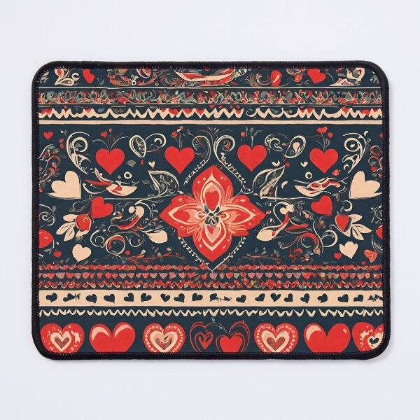 Item preview, colorful folklor pattern designed and sold by MyCraftForYOU.