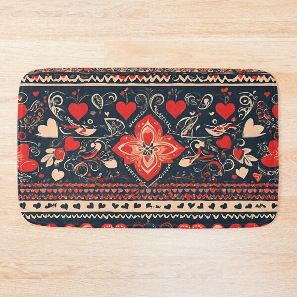 Item preview, colorful folklor pattern designed and sold by MyCraftForYOU.
