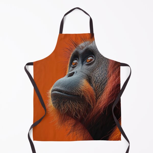 Item preview, Fiery Whisper: The Orangutan's Contemplation designed and sold by EtherealEchoes.