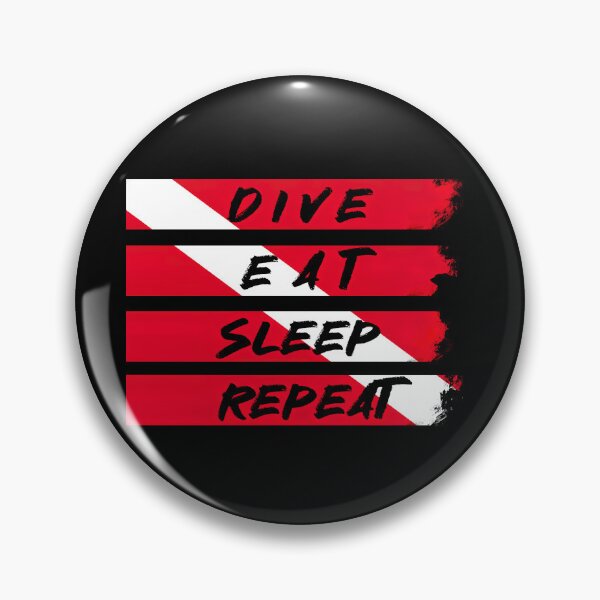 Item preview, Dive, Eat, Sleep, Repeat designed and sold by Yogimeister.