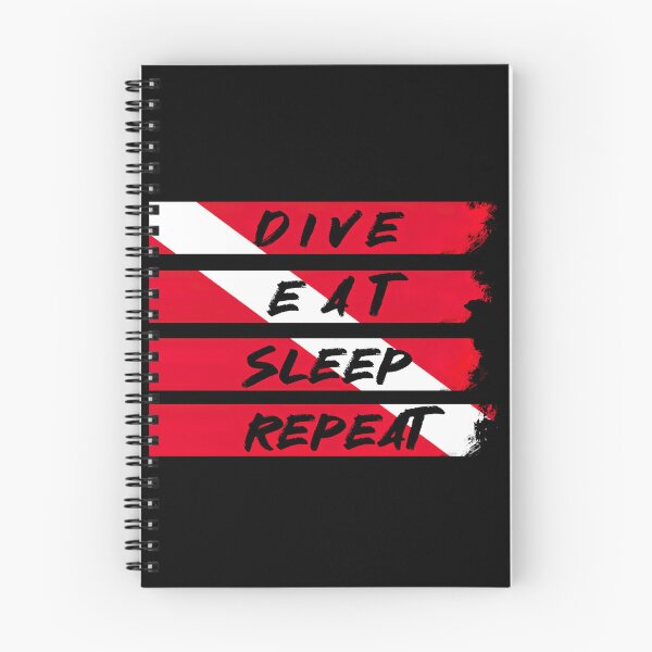 Item preview, Dive, Eat, Sleep, Repeat designed and sold by Yogimeister.