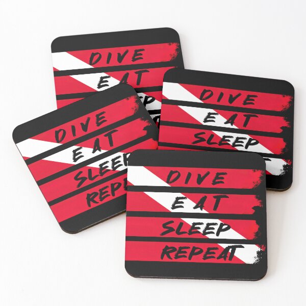 Item preview, Dive, Eat, Sleep, Repeat designed and sold by Yogimeister.