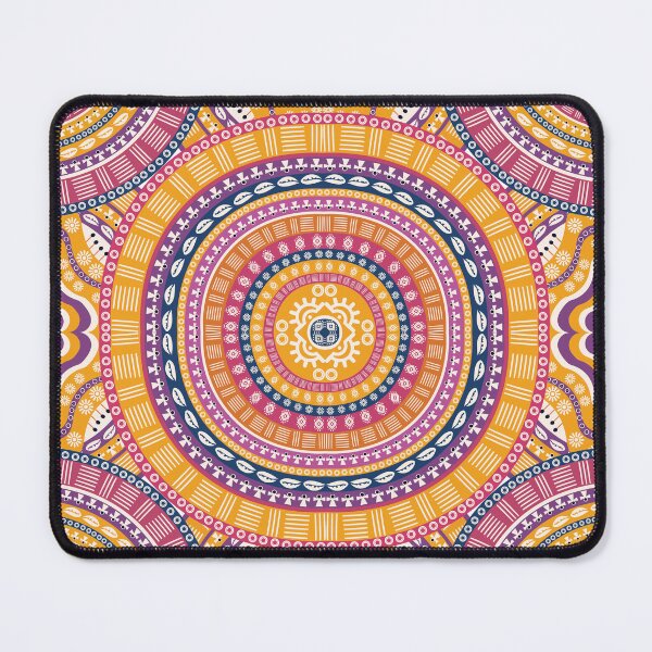 Item preview, "Enchanted Tribes: Seamless African Tribal Fabric Pattern for Unique Style & Decor" designed and sold by Bewthanaporn.