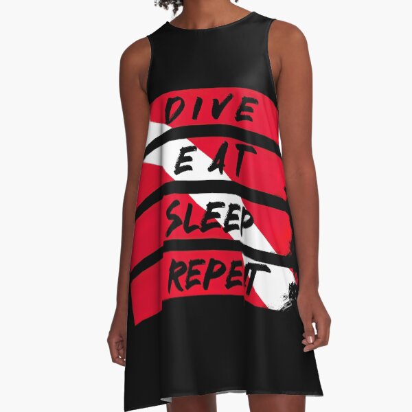 Item preview, Dive, Eat, Sleep, Repeat designed and sold by Yogimeister.