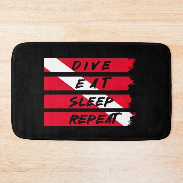 Item preview, Dive, Eat, Sleep, Repeat designed and sold by Yogimeister.