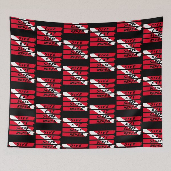 Item preview, Dive, Eat, Sleep, Repeat designed and sold by Yogimeister.