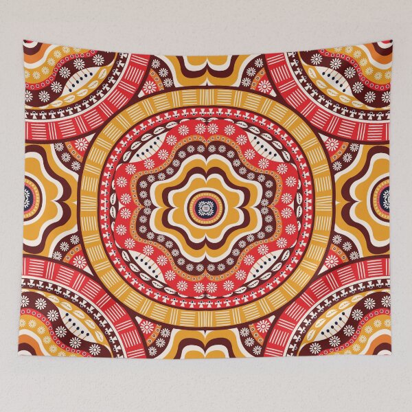 Item preview, "African Harmony: Seamless Tribal Pattern Fabric for Distinctive Apparel & Home Accents" designed and sold by Bewthanaporn.