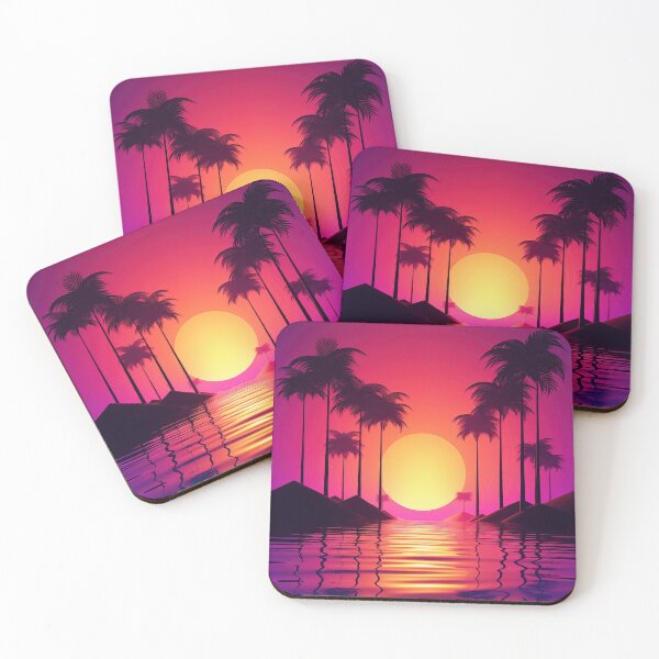 Item preview, Radiant Wave Rhapsody: Atmospheric Retrowave Elegance designed and sold by Mullet Monkey.