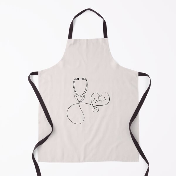 Item preview, Love Stethoscope, one line art designed and sold by asbno19.